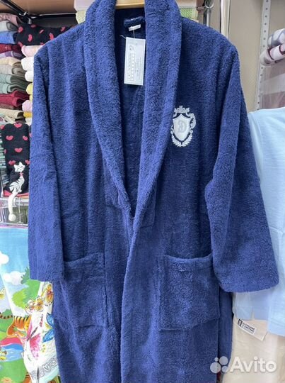 Мужской махровый халат