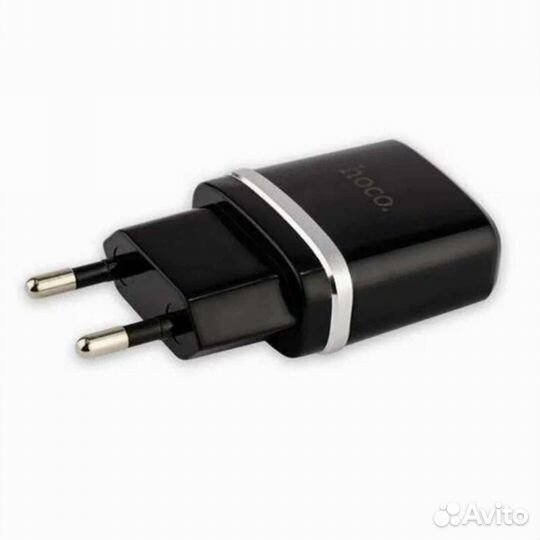 Сетевое зарядное устройство Hoco C12, 2USB 2.4A