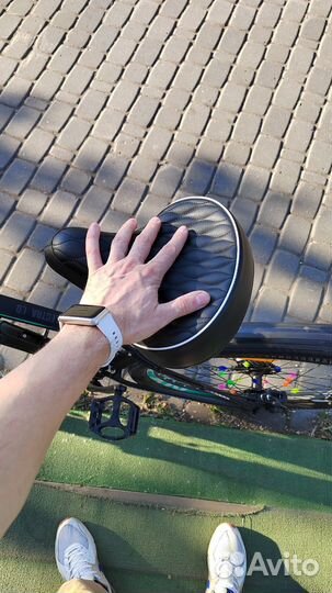 Седло для велосипеда мягкое