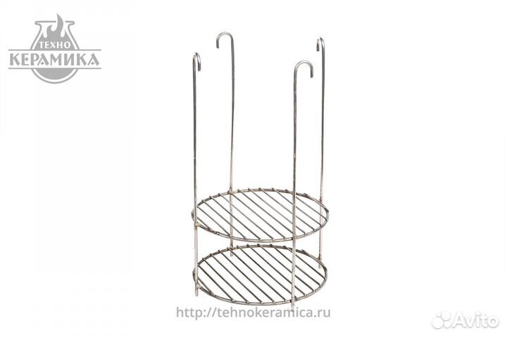 Этажерка двухъярусная (180 мм) (Ахмат)
