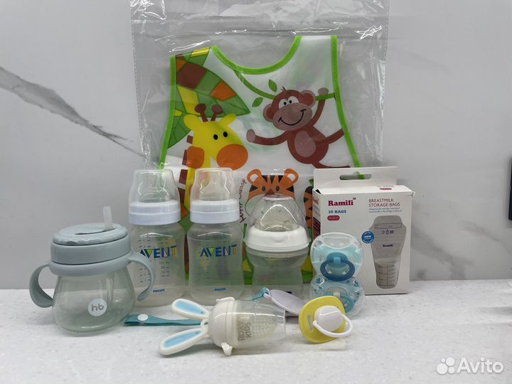 Бутылочки avent chicco ниблер пустышки nuk