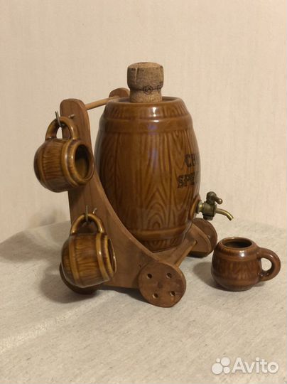 Боченок для коньяка. Керамика.Состояние нового