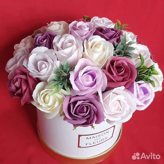 Мыльные розы Букеты из мыльных роз В наличии