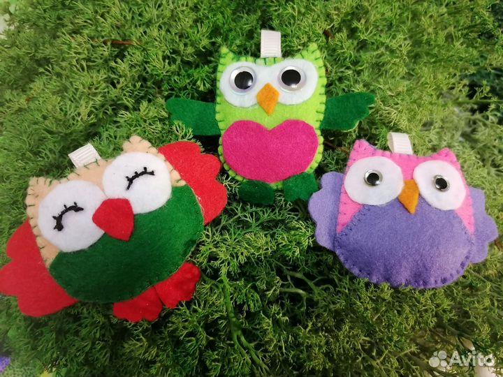 Брелки из фетра