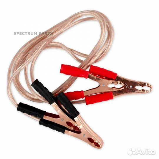 Провода прикуривания акб 300А 12В жил 128шт D8мм 2
