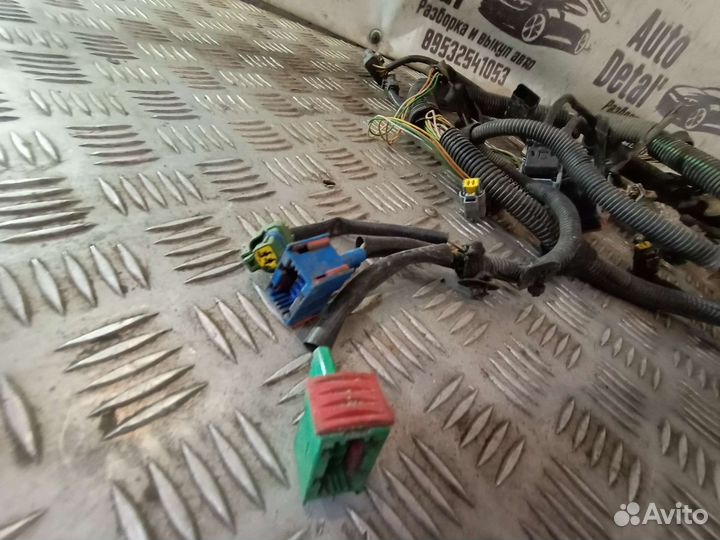 Коса двигателя peugeot 206