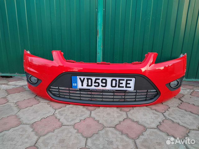 Передний бампер Форд Фокус 2 рестайлинг
