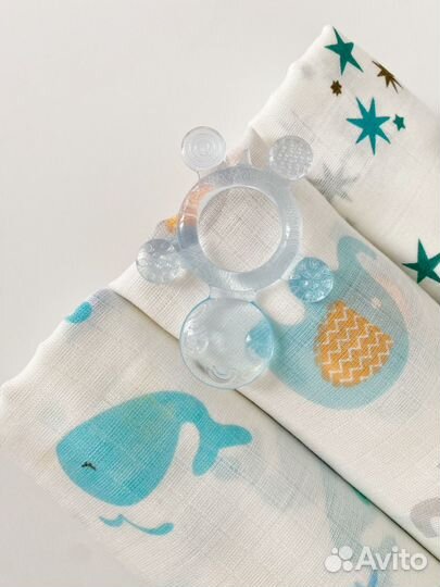 Муслиновые пеленки набор новые
