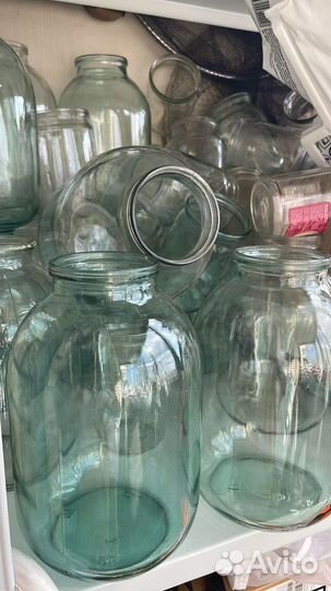 Банка стеклянная