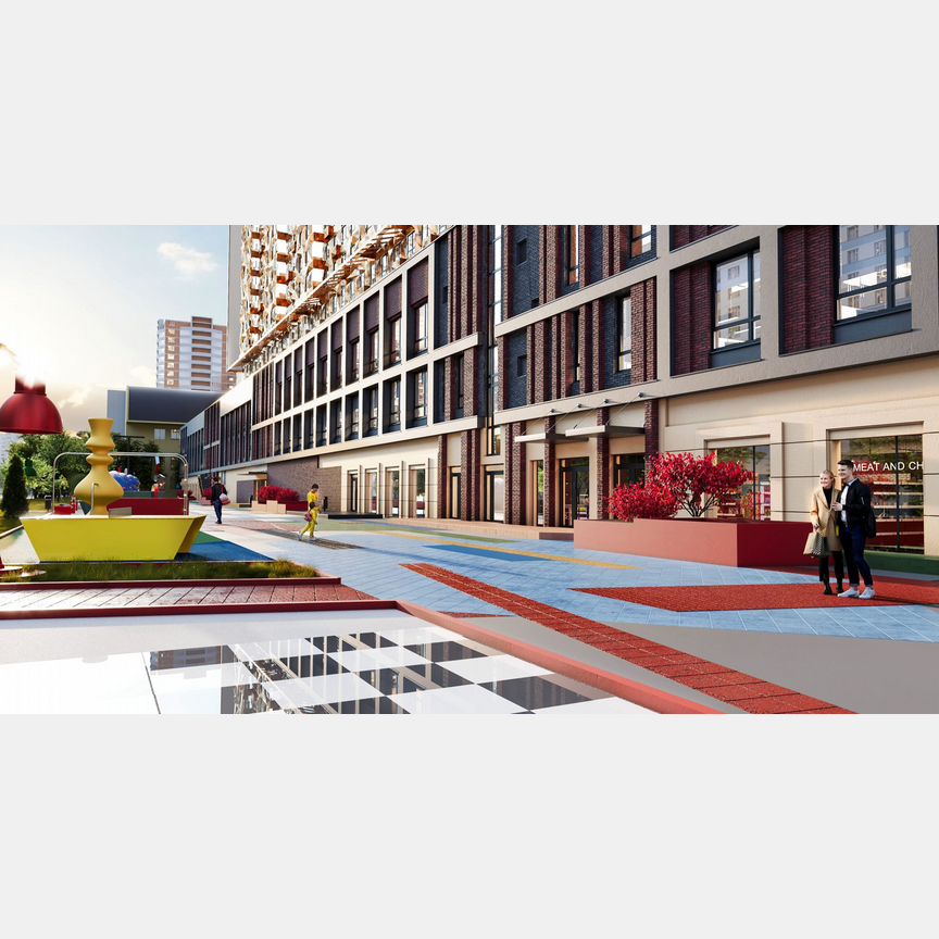 2-к. квартира, 61,5 м², 26/28 эт.