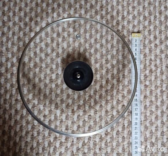 Крышки стеклянные 27,5 и 21,5