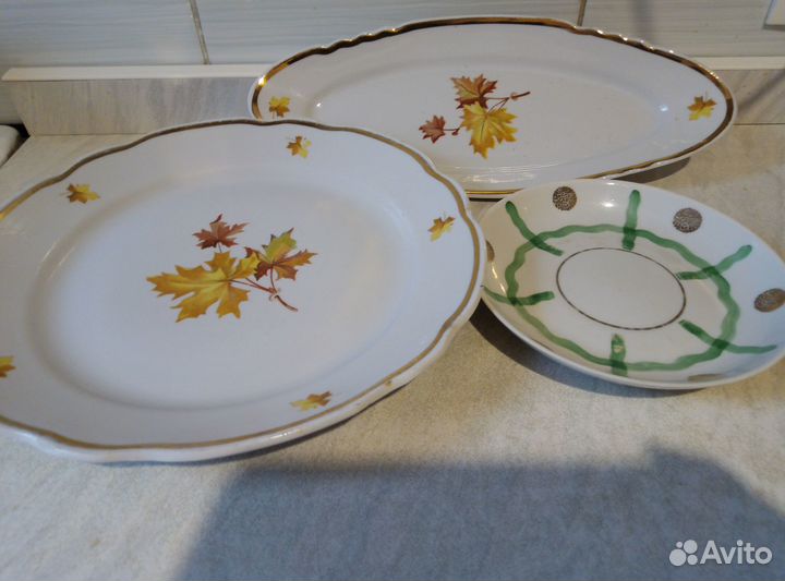 Фарфоровая посуда, вазы стекло СССР