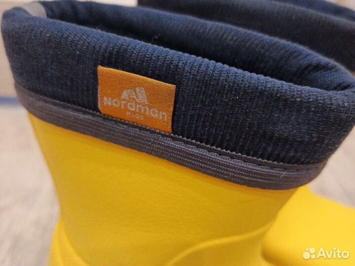 Детские резиновые сапоги 25 размер