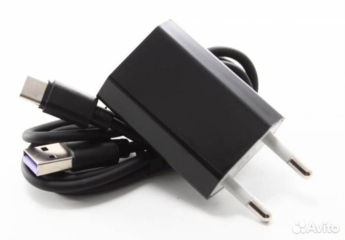Набор 2 в 1 сзу + Кабель Type-C oino-324 1А