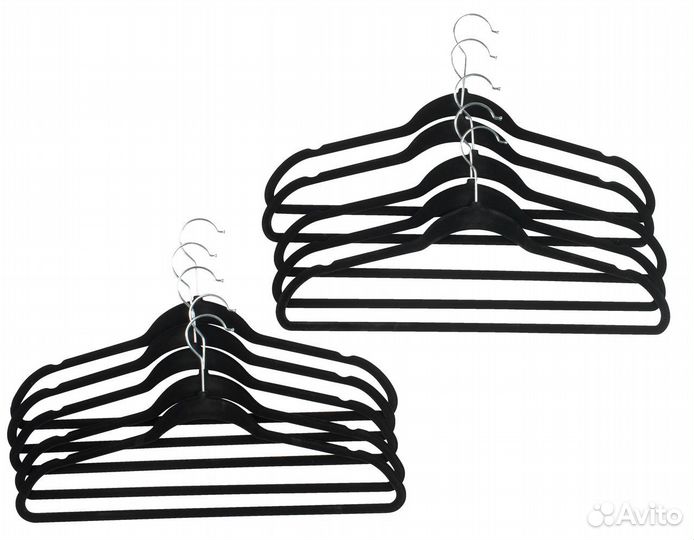 Вешалки для одежды вельвет jysk