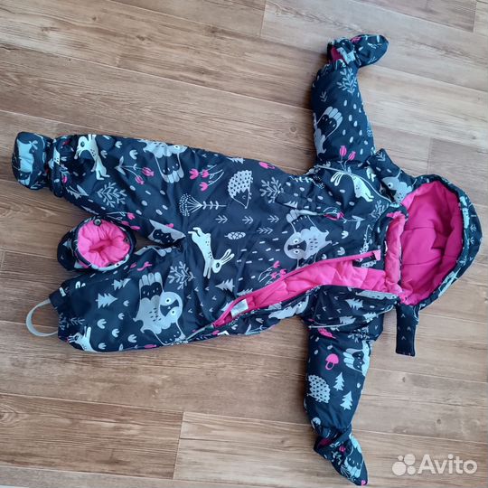 Зимний комбинезон для девочки