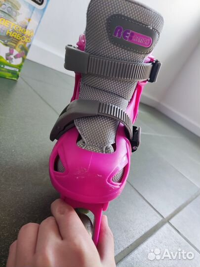Ролики детские раздвижные размер 28-31