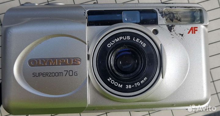 Плёночный фотоаппарат Olympus superzoom 70g
