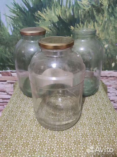 Банки стекло 3.0 литра