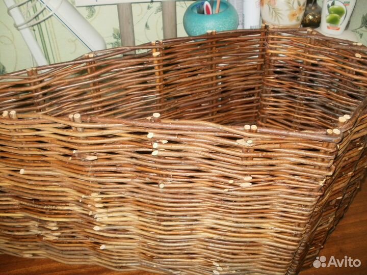 Декоративный плетень из натуральной лозы