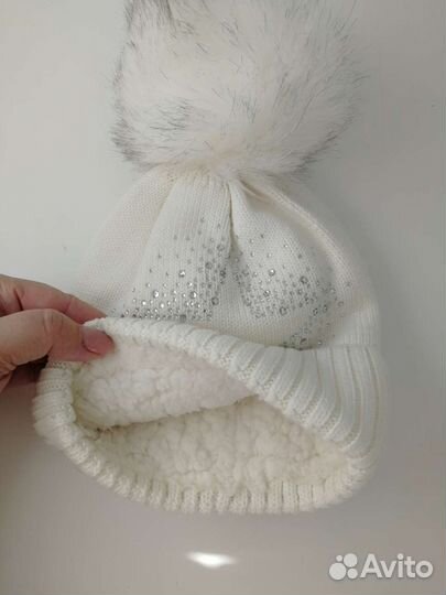 Шапка и снуд для девочки