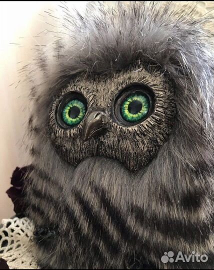 Сова, игрушка ручной работы