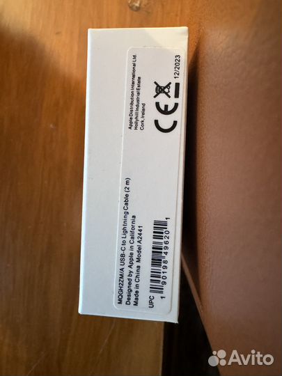 Кабель Apple USB-C to Lightning Cable (2 m)