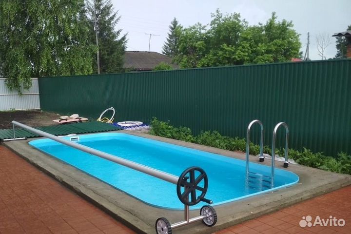 Бассейн из полипропилена 6х3х1,5