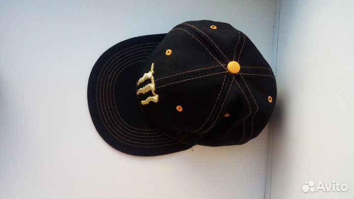 Бейсболка Monster Energy с круглым козырьком