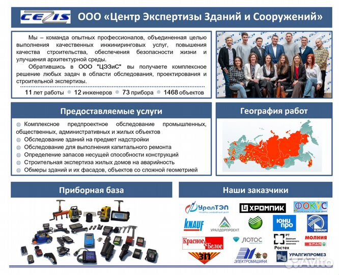 Обследование зданий. Строительная экспертиза