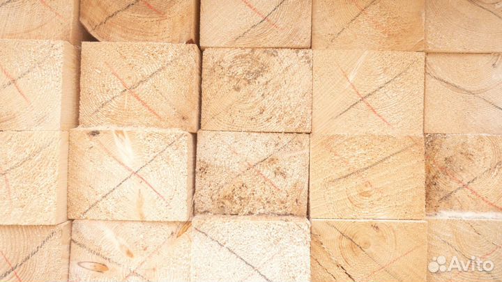 Брус строганный естественная влажности 95х145х6000