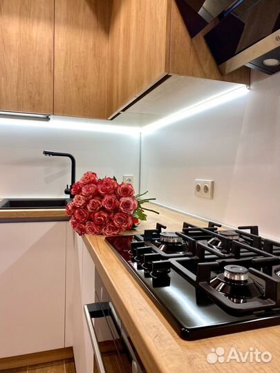 Прямая кухня на заказ. Фабрика в Новосибирске