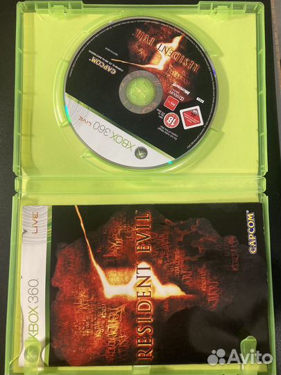 Resident evil 5 xbox 360 Лицензия