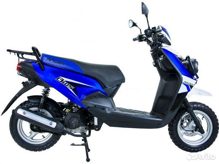 Скутер racer RC150T-15X BWS sport сине-белый