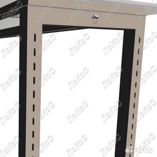 Вешало для одежды с верхней полкой 1200х1380х300м