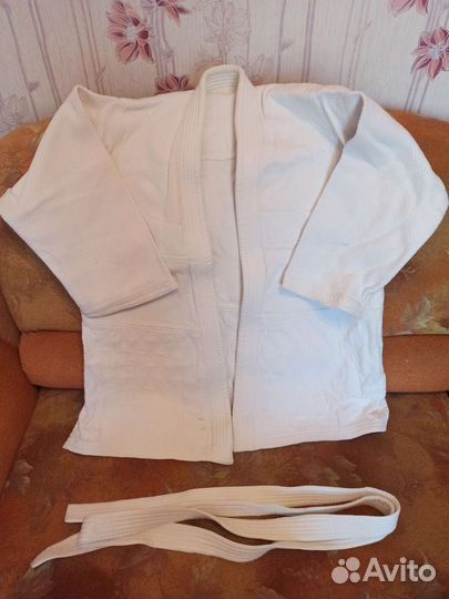 Костюм и куртка для дзюдо взрослый