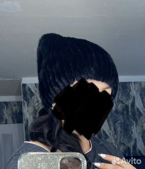 Шапка норковая