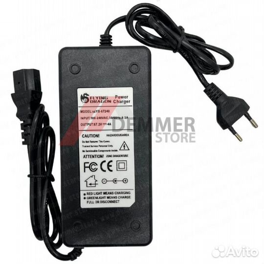 Зарядное устройство CityCoCo (60V, 4A) с кулером