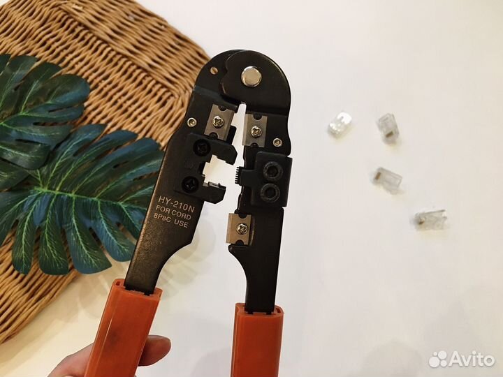 Клещи обжимные rj45 8Р8С