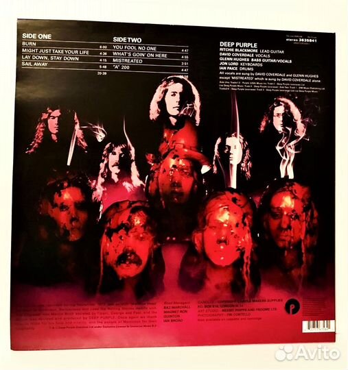 Фирменный винил Roger Waters Nazareth Deep Purple