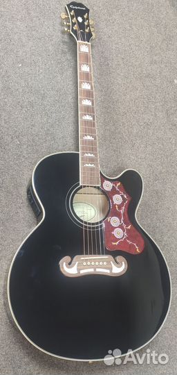 Электроакустическая гитара Epiphone J-200EC