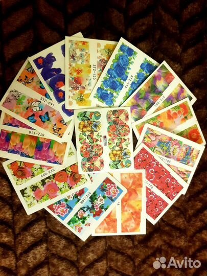 Наклейки на ногти