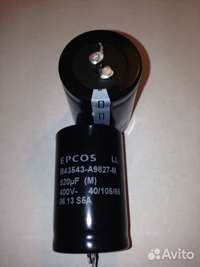 Электролитические конденсаторы epcos 820 mF/400V
