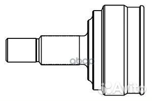ШРУС saab 9-5 1.9TID-3.0 97-10 нар. +ABS 899254
