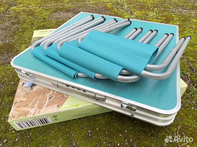 Стол складной туристический со стульями