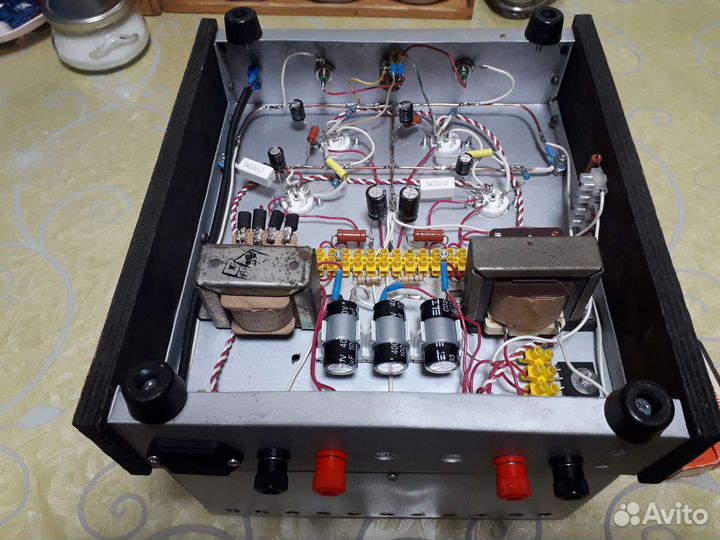 Ламповый однотактный усилитель на 6н2п и 6п1п