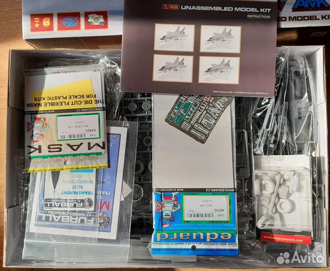 1/48 AMK 8803 MiG-31BM/BSM с допами