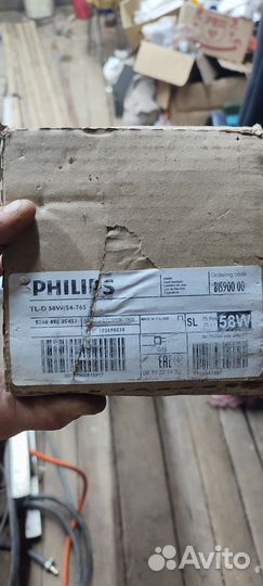 Люминесцентные лампы philips