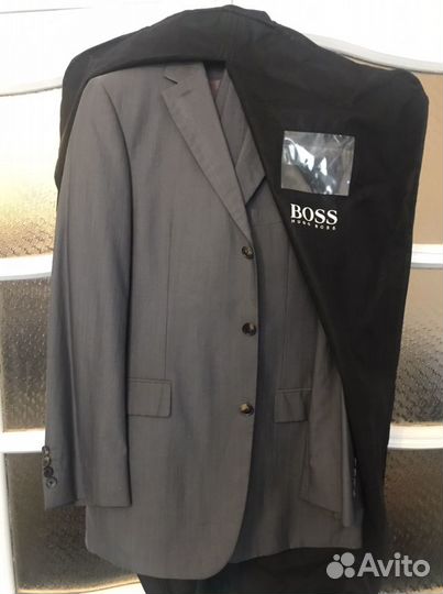 Костюм hugo boss летний wool/silk 48/medium