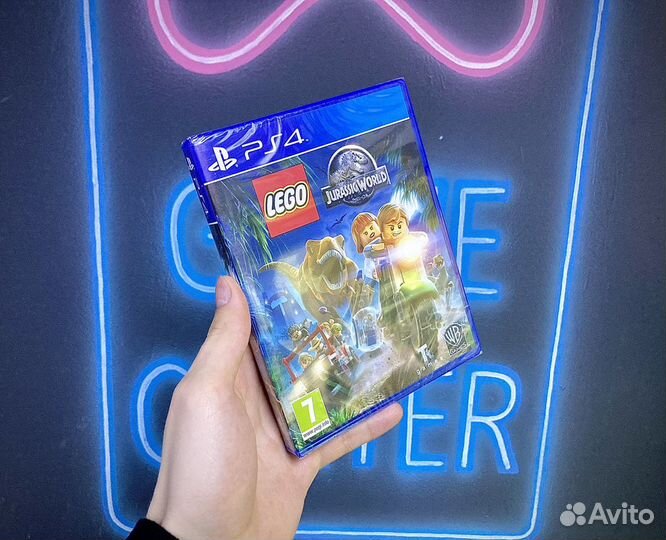 Диск ps4 ps5 Lego Jurassic World